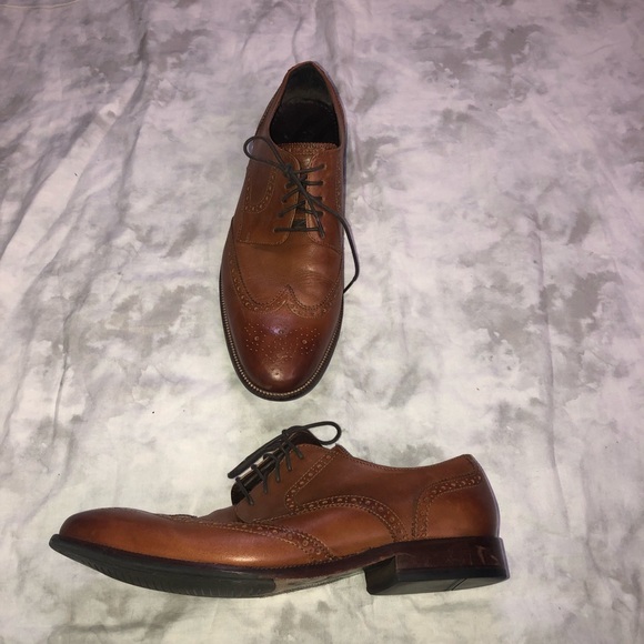 Cole Haan Wing-Tipped Lace Up Shoes - Picture 7 of 8